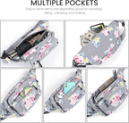 CXWMZY Fanny Packs For Women & Men Waist Pack Hip Bum Bag with Multi-Pockets Large Capacity Waterproof , for Disney Traveling Casual Cycling Running Hiking