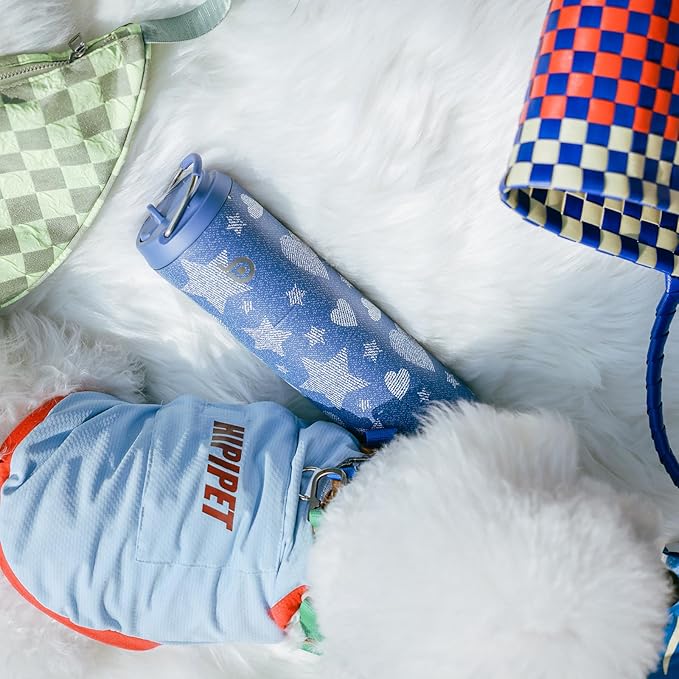 BOTTLE BOTTLE Insulated Water Bottle 24oz with Straw Lid and Handle for Sports Travel Gym Stainless Steel Water Bottles Double-Wall Vacuum Metal Leak Proof BPA-Free