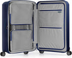 Traveler's Choice Pagosa Hardshell Expandable Luggage with Spinner Wheels, Navy, 30-Inch Large