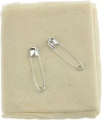 Dealmed Latex-Free Triangular Bandages – 12 Cotton Bandages with 2 Safety Pins, 40" x 40" x 56" Compression Bandage Wrap, Wound Care Product for First Aid Kit and Medical Facilities