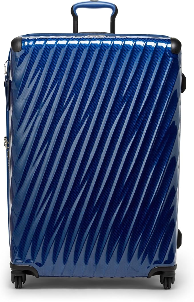 TUMI - 19 Degree Lite 4 Wheel Luggage - Lightweight and Highly Durable, Modern Contour, Hard Shell Men's and Women's Suitcase - 30" Extended Trip Packing Case, Cobalt
