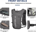 Running Hydration Vest 5L,Running Vest Pack with 1.5L Water Bladder,Lightweight Water Backpack for Hiking Running Cycling