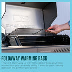 Charbroil Performance Series 4-Burner Gas Grill Cabinet with Side Burner, Gray - 463254025