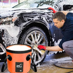 Esthesia Collapsible Bucket, 5 Gallon Portable Folding Water Container for Travelling, Camping, Hiking, Fishing, Gardening