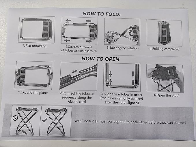 AOUTACC Ultralight Portable Folding Camping Stool for Outdoor Fishing Hiking Backpacking Travelling(XL:13"x14"x15";Large:11.8"x11"x11.4"; Medium:8.3"x9.5"x 11")