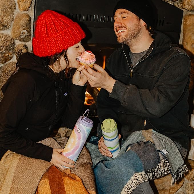 BOTTLE BOTTLE Insulated Water Bottle 24oz with Straw Lid and Handle for Sports Travel Gym Stainless Steel Water Bottles Double-Wall Vacuum Metal Leak Proof BPA-Free