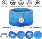2 Pairs Motion Sickness Bands – Natural Anti Nausea Acupressure Wristbands for Morning & Motion Sickness Relief – Ideal for Car, Cruise & Flight Travel – for Adults and Kids