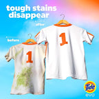 Tide evo Spring Blast Scent Laundry Detergent Fiber Tiles Works on 100% of Common Stains Safe for All Machines and Water Conditions Concentrated HE Compatible Clean and Instant Dissolve, 42 Count