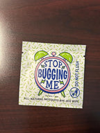 LA Fresh DEET Free Natural Mosquito Repellent Wipes - Long Lasting Bug Repellant - Pack of 50