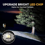 Rechargeable Flashlights High Lumens 6 Pack, Brighter Small Flashlight Powerful Tactical Flashlights Rechargeable, Waterproof LED Flashlight with 3 Zoomable Modes for Camping Emergency