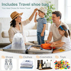 Shoe Washing Machine Bag,Laundry Shoe Bag for Washer and Dryer,Reusable Shoe Cleaning Bag for Sneakers,Tennis Shoes,With Self-locking Zipper, Microfiber Inside,Include Shoe Bag (Pro Blue - 1 Pack)