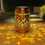 Butterfly Solar Lantern Lights, Outdoor Lanterns Garden Decor, Hanging Solar Lantern for Backyard Porch Patio Table Yard Balcony Lawn Pathway, Gifts for Women Grandma Mom