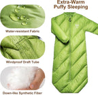 T40 Toddler Sleeping Bags Boys Girls | Ages 2-4 | Puffy Kids Sleeping Bag Camping Sleepovers |up to 46 in| Lightweight Compact Comfort for Indoor Outdoor Machine Washable