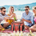 Maelstrom Collapsible Soft Cooler Bag, 24/30/60/75 Cans Beach Cooler, Ice Chest, Leakproof & Portable for Beach, Camping, Road Trips & Grocery Shopping