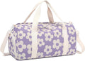 BLUBOON Duffle Bag Girls Kids Cute Gym Bag with Shoes Compartment & Wet Separation Waterproof Sports Overnight Travel Bag