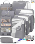 8 Set Packing Cubes for Travel, Gifts for Women Mom,Anti-Tearing Suitcase Organizer,OlarHike Vacation Essentials & Accessories for Cruise Ship