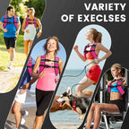 Weighted Vest Woman - Womens Weight Vest for Walking, Strength Training Weight Vests for women, Reflective Stripe Fitness Vest for Workout Running Jogging