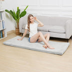 Foam Camping Mattress - Portable Roll Up Sleeping Pad for Car, Tent, Cot & Floor - Waterproof, Comfortable & Compact with Travel Bag