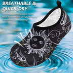 Deevike Water Shoes for Women Men Barefoot Quick-Dry Aqua Socks Slip-on for Beach Swim Surf Yoga Exercise