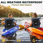 Waterproof Backpack Dry Bag 35L/55L/85L – Heavy Duty Roll-Top Hiking Backpack Sack Keeps Gear Dry for Travel, Kayaking, Boating, Camping, Rafting and Fishing