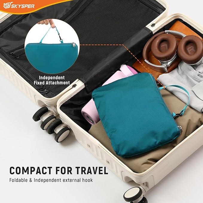 SKYSPER Small Hiking Backpack for Men Women 20L RFID Packable Daypack Ultralight Foldable Back Pack Lightweight Collapsible Travel Day Pack