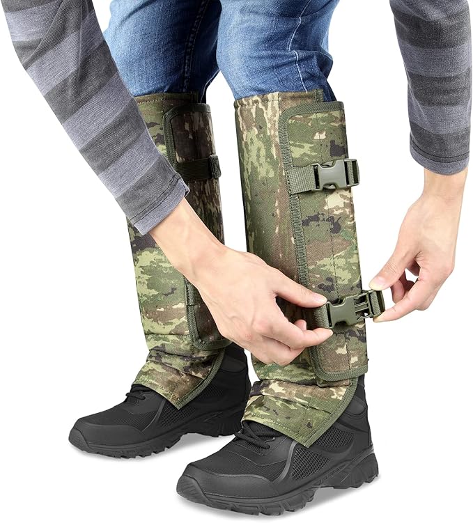 TREKMASTER Snake Gaiters Snake Chaps: Waterproof Snake Guards Snake Bite Protection for Lower Legs, Snake Proof Gaiters