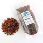 Harmony House Dried Mixed Bell Peppers, Diced – Dehydrated Vegetables for Cooking, Camping, Emergency Supply and More