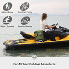 STOVER 5/10/25/30/40/55L Waterproof Backpack- Floating Dry Bag for Kayaking, Travel, Beach, Hiking, & Camping, Men/Women
