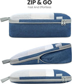 8 Set/6 Set/4 Set Compression Packing Cubes for Travel, Lightweight Vacation Travel Essentials, Travel Accessories for Suitcase Organizer Bags Set, Durable Luggage Organizer