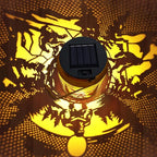 Solar Lantern Outdoor Waterproof Gorilla Garden Decor Christmas Gifts for Women Mom Grandma Hanging Solar Lights Metal Decor for Outside,Backyard,Patio