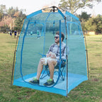 All Weather Proof Pod Sports Pod,540°View Weather Tent,1-4 Person Instant Tent with Sealed Floor,Outdoor Screen House with Carrying Bag,Screen Room for Sport Event,Camping,Fishing