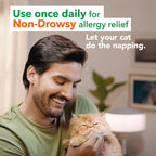 Flonase Allergy Relief Nasal Spray, 24-Hour Non-Drowsy Multi-Symptom Relief – 144 Sprays (Pack of 2) plus Bonus Pack of Tissues