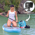 UPWELL 10'6"/11'/11'6" Inflatable Paddle Board, Stand Up Paddlboard for Youth & Adults, Stable Design, Premium SUP Accessories, Backpack, Leash, Hand Pump, Fins