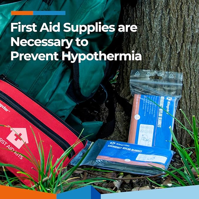 Emergency Blankets (4 Packs, 84" L x 52" W) Mylar Thermal Blankets for Survival and Protection,Space Blanket Survival Kits Camping Blanket, Ideal for Outdoors, Hiking, Survival, Marathons