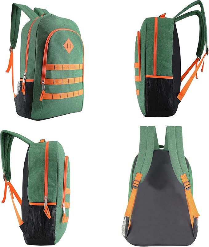 Bulk Case of 12 Backpacks, 12 Winter Item Sets, 12 Hygiene Supplies Kits - Bulk Supplies for Cold Weather, Emergencies, Homeless, Charity - Wholesale Unisex Winter Accessories