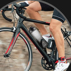 OLDLEY 25 oz Water Bottle, Motivational Water Bottle with Time Marker, Sports Water Bottle With Strap, Leakproof & BPA Free Large Water Bottles for School, Gym, Travel, Outdoor, Tritan,White&Black