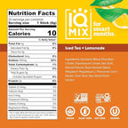 IQMIX Hydration Electrolyte Powder – 4-in-1 Formula for Hydration, Mental Clarity, Mood and Recovery – Sugar-Free Drink Mix, Keto, Magnesium L-Threonate, Lion’s Mane – 20 Count New Iced Tea Lemonade
