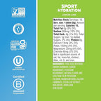 Nuun Sport Electrolyte Tablets with Magnesium, Calcium, Potassium, Chloride & Sodium, Gluten Free & Vegan, Lemon Lime, 4 Pack (40 Servings Total)