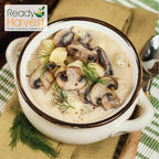 Ready Harvest Freeze-Dried Mushroom for Emergency Food Supply | Camper Must-Haves Camping Essentials | Hurricane Preparedness Items, Survival Food, Pantry Staples | #10 Can | 25-Year Shelf Life