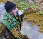 Bicycle Enthusiast Gift, Mountain Biking Blanket Throw 60"x50" for Men/Riders/Cyclists, Bike Themed Decorations