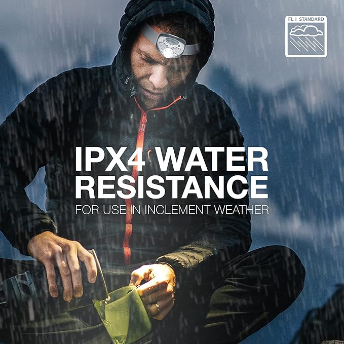 Energizer LED Headlamp PRO (2-Pack), IPX4 Water Resistant Headlamps, High-Performance Head Light for Outdoors, Camping, Running, Storm, Survival LED Light for Emergencies (Batteries Included)