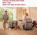 SwissGear Sion Softside Expandable Luggage, Pewter, Carry-On 21-Inch