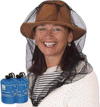 EVEN NATURALS Premium Mosquito Head Net - Ultra Large and Long, Extra Fine Holes, Mesh (39 * 26 * 25 inch)