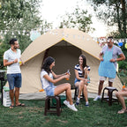 unp Camping Tent 2/3/4/6 Person Dome Tent, Easy to Set Up for Camping, Lightweight Camping Tent, Portable Camping Tent for Outdoor and Backpacking Beaches