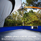 Camping Tent 4 Person, Waterproof Windproof Tent with Rainfly Easy Set up-Portable Dome Tents for Camping