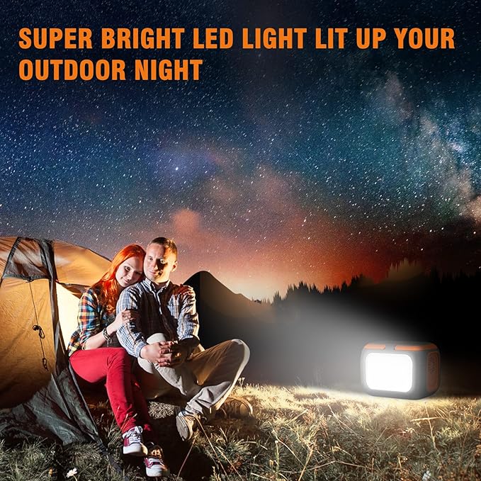 SinKeu 300W Portable Power Station, 260Wh/70400mAh Outdoor Solar Generator, Mobile Lithium Battery Pack, 110V Outlet Solar Power Banks, Camping Power Supply for Laptop, Hurricane Supplies