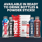 Hoist Premium Hydration Isotonic Electrolyte Drink, Powerful IV-Level Hydration, Five Star Punch, 16 Fl Oz (Pack of 12)