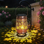 Solar Lantern Outdoor Lamp Waterproof Decorations Garden Decor, Christmas Birthday Gifts for Women, Mom, Grandma Decorative Garden, Yard, Patio, Lawn, Balcony Porch - Hummingbird