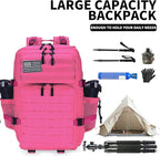 Military Tactical Backpack 45L/25L 3 Day Assault Pack Molle Daypack Hiking Backpack for Men and Women