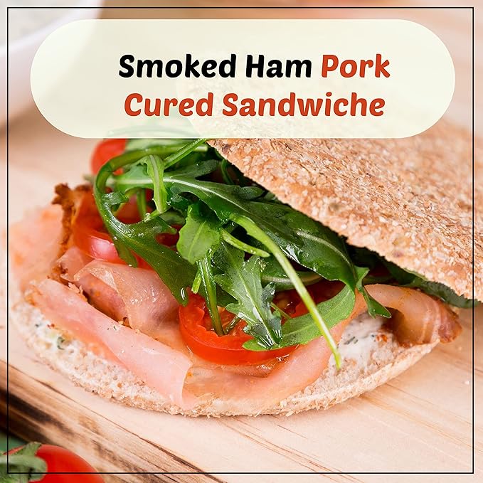 Freeze Dried Cooked Smoked Ham Slices , Jarred and Packed Emergency Food Supply | Hunting, Survival, Camping, Backpacking Long Term Food Storage 25+ years shelf life | Easy Prep Survival Food 10 Size Cans (Smoked Ham Slices)